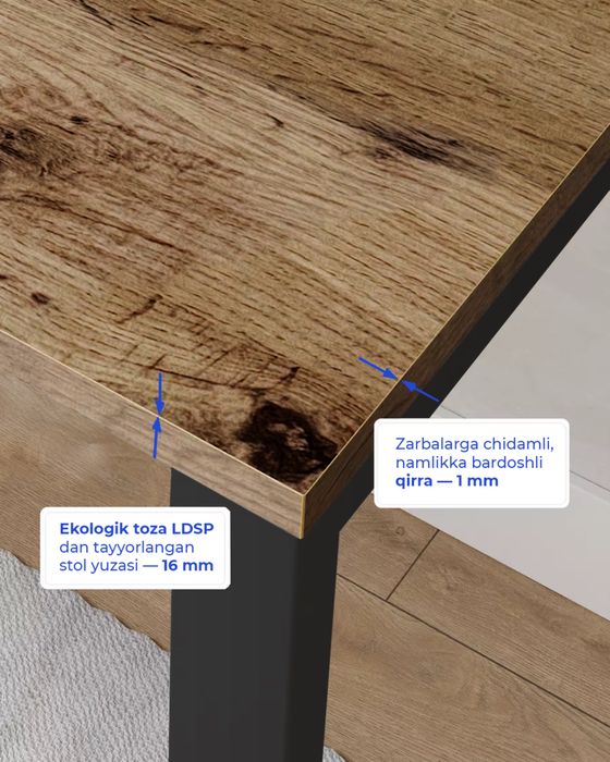 Stol ishlab chiqaruvchilardan