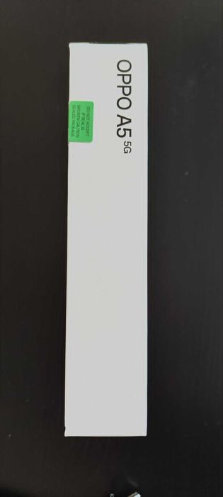 Мобилен телефон OPPO A5, 4GB RAM, 128GB, 5G Черен/Зелен