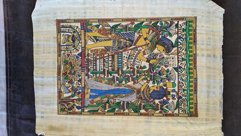 Papirusuri pentru un cadou si un tablou minunat