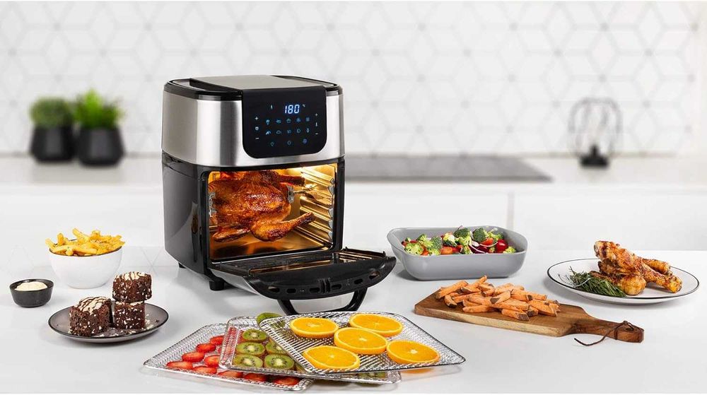 Уред за готвене с горещ въздух и фурна Princess DeLuxe AirFryer 182075