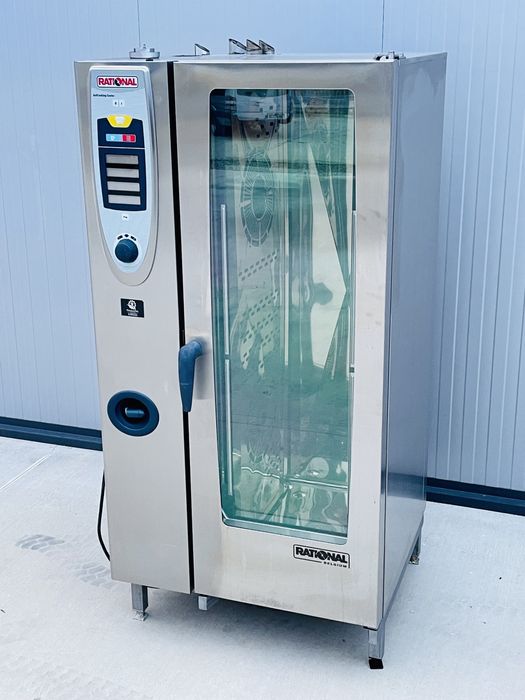 Конвектомат Rational/Рационал 20 тави Газов.Бг меню.Самоизмиване.НОВ!