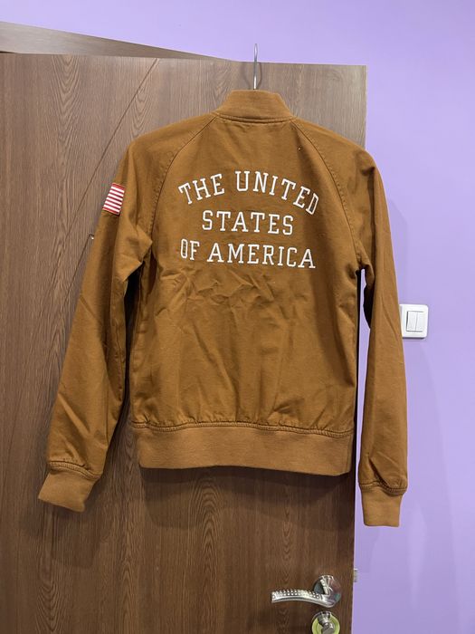 Nike USA Olympic Games Destroyer Leather Podium Jacket Jordan Яке NBA