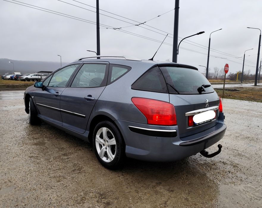 Peugeot 407 SW 2.0HDI 136CP, stare bună de funcționare, Înm Ro, Fiscal