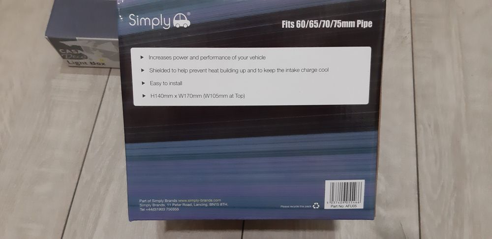 Външен въздушен филтър Silver Air Filter 60/65/70/75 мм