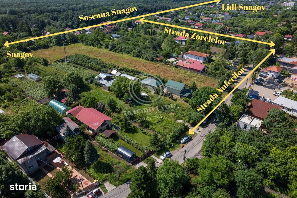 Teren de 4.636 mp in Inima Snagovului – Oportunitate Premium la doar