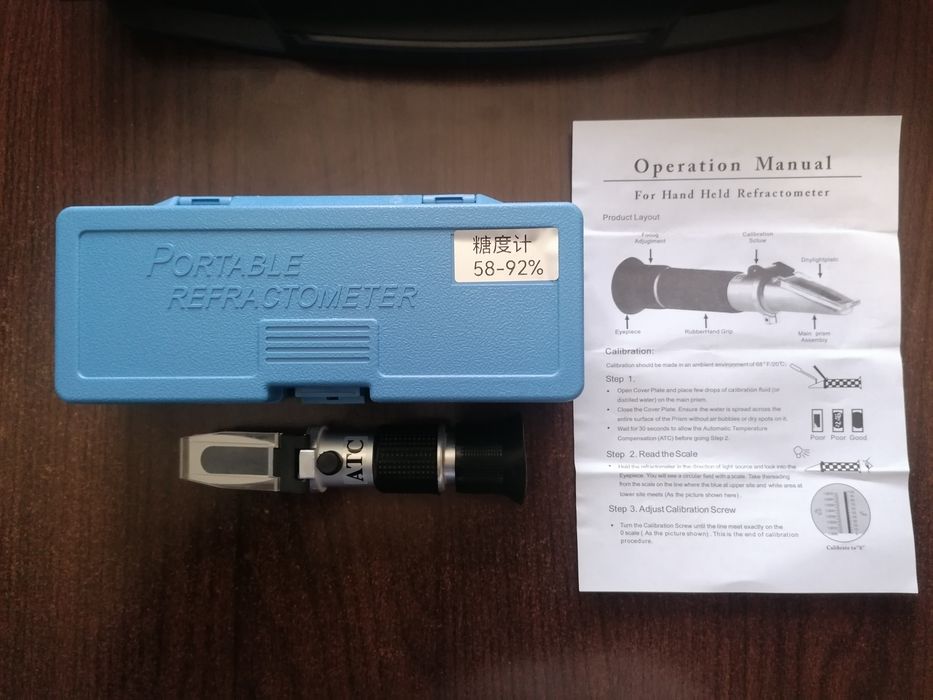 Refractometru miere albine