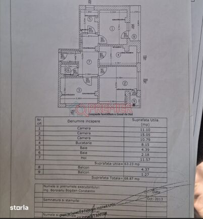 Popesti Leordeni - Str Echinoctiului - Apartament 3 camere