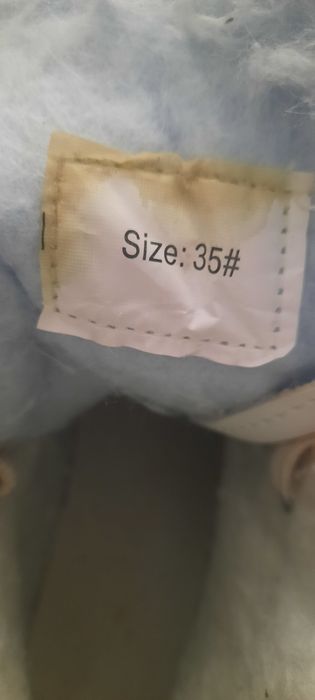 Коньки фигурные белые 35 размер