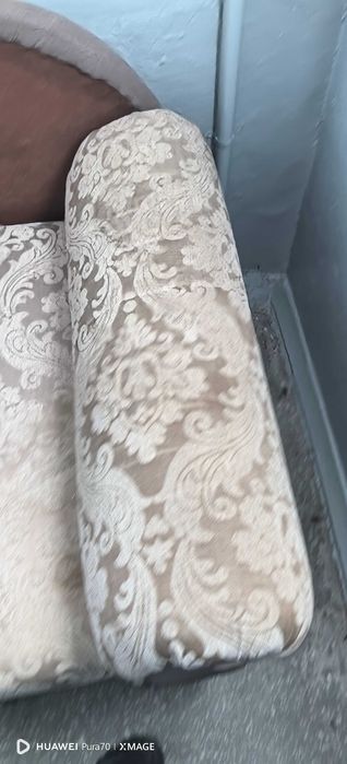 Диван темно серый  выдвижной