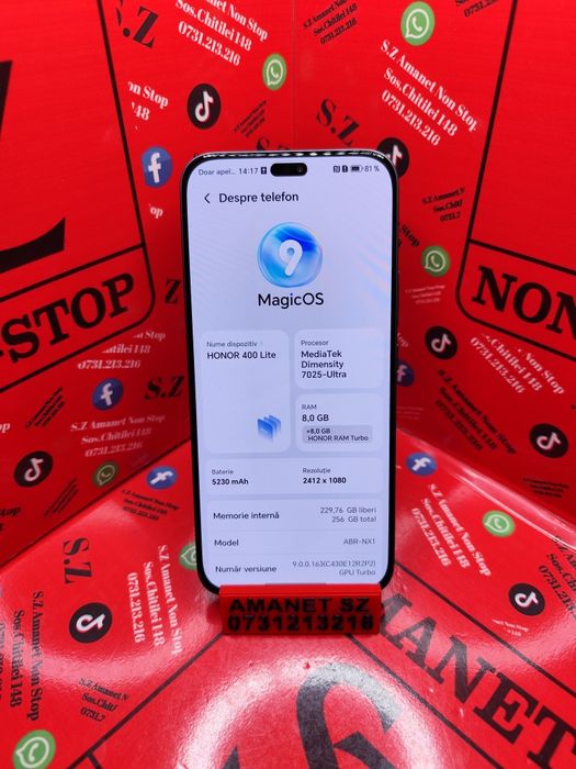 Honor 400 Lite Amanet SZ Non Stop