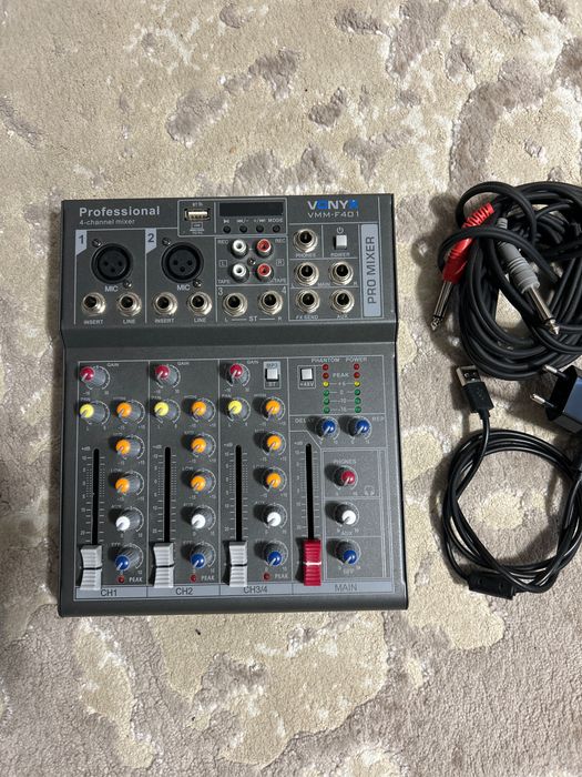 Mixer audio profesional vonyx 4 canale