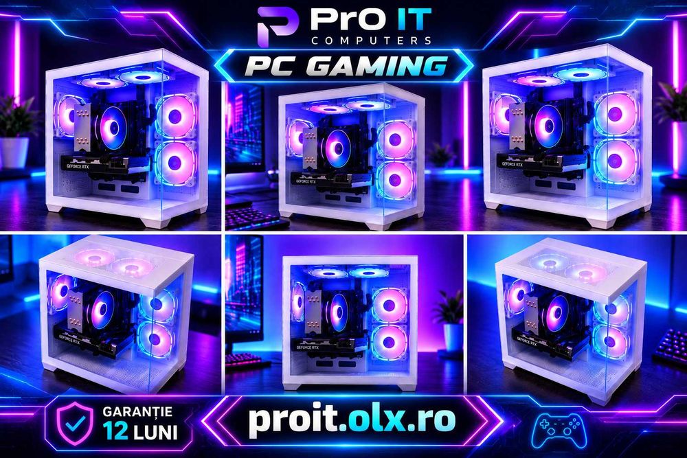 PC Gaming Ryzen 5500, 16GB DDR4, RTX 3060 12GB DDR6, 512 SSD, 1TB