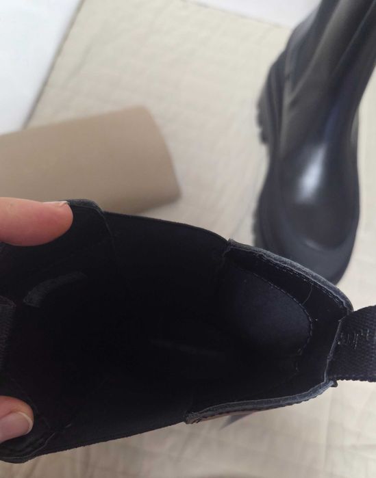 calvin klein ghete de piele cu platforma