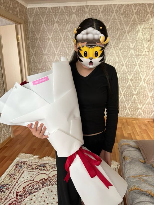 Букет розы метровый 51 штук