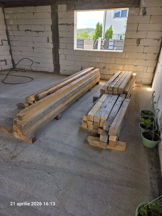 căpriori brad
Vând capriori din lemn de brad, secțiune 10x10 cm, rezultați din cofrajul un
