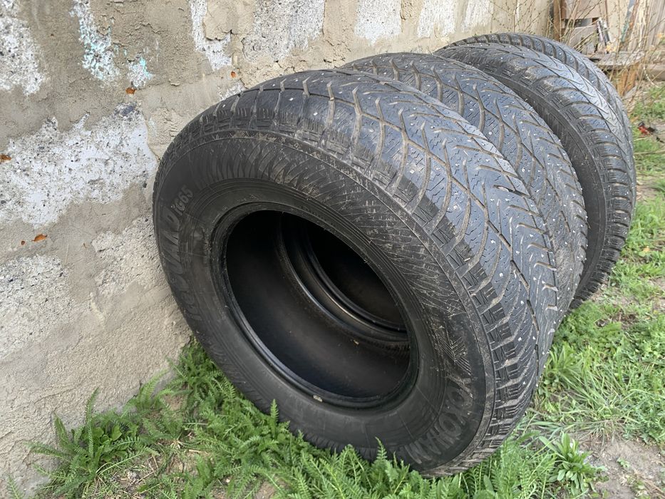 Резина зимняя б/у