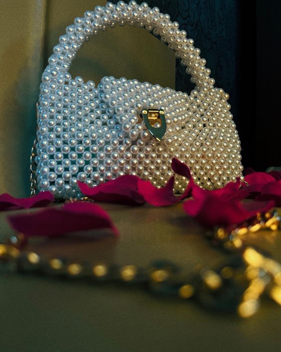 Сумка из бусин.  .