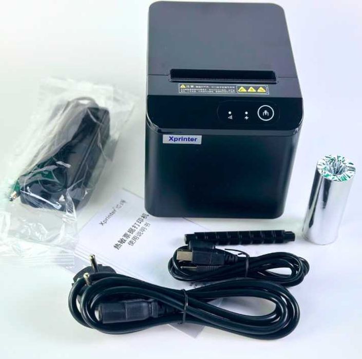 Чековый принтер Xprinter XP-T80Q - 80 мм, USB