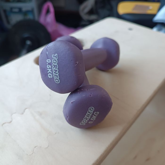 Гантели 0,5 килограмм