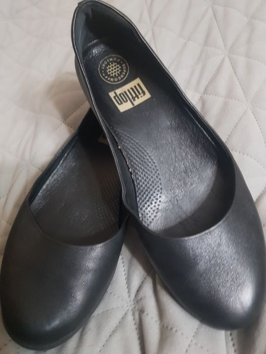 Нови Балеринки естествена кожа Fitflop
