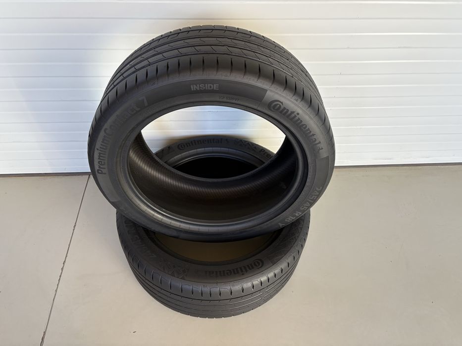 2бр летни гуми 245/45/18/Continental premiumContact7/dot4824/4мм грайф