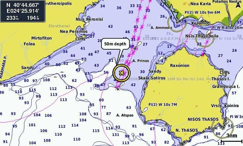 Sonar GPS Garmin Echomap 73DV