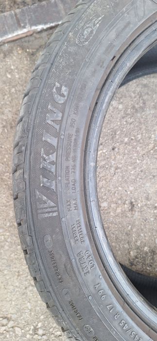 7.5mm! 2бр 245 45 17 Viking