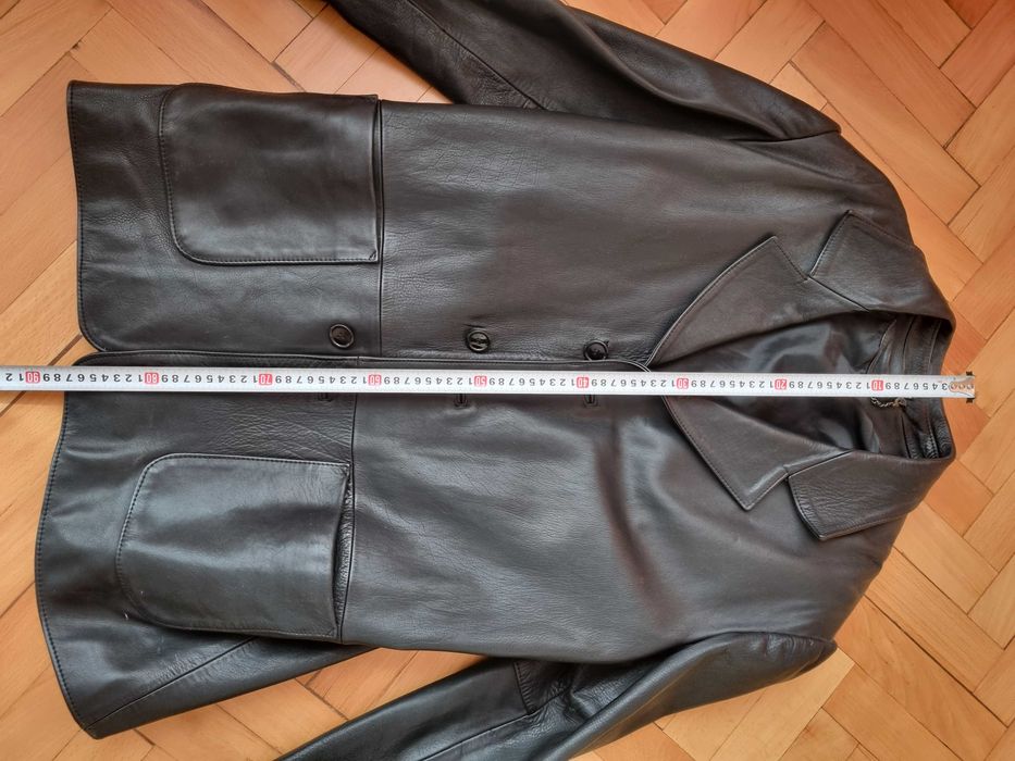 Кожено сако 100% естествена кожа/телешки бокс