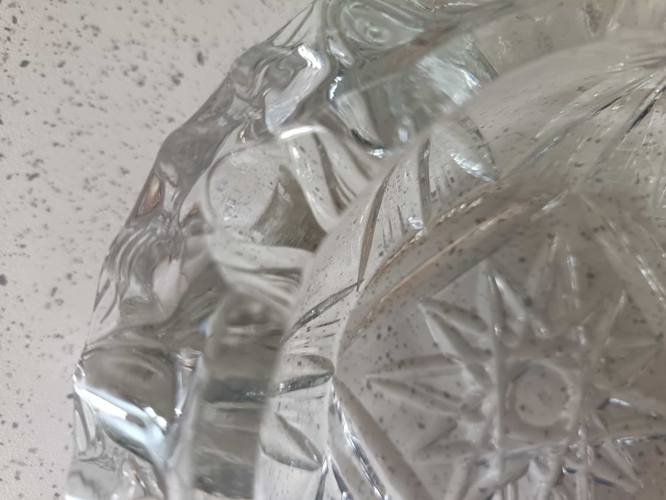 Scrumiera cristal Bohemia, 15, 5 cm