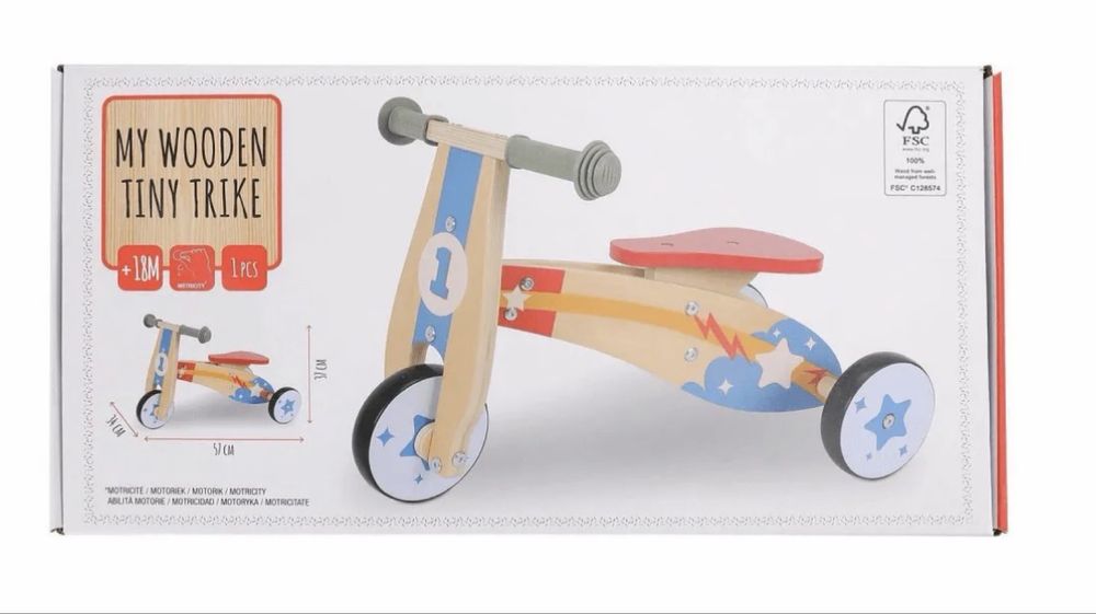 Tricicleta lemn 18+ luni - doar ridicare personala Bucuresti