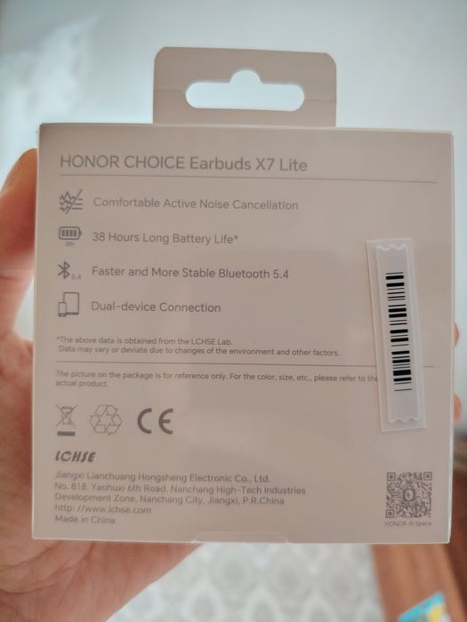 Новый запечатанный наушники Honor Choice Earbuds X7 Lite