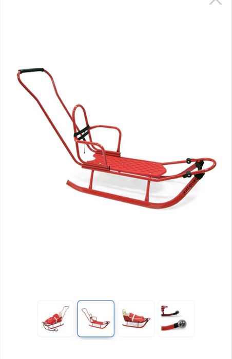 Sanie piccolino cu maner si sac detasabil