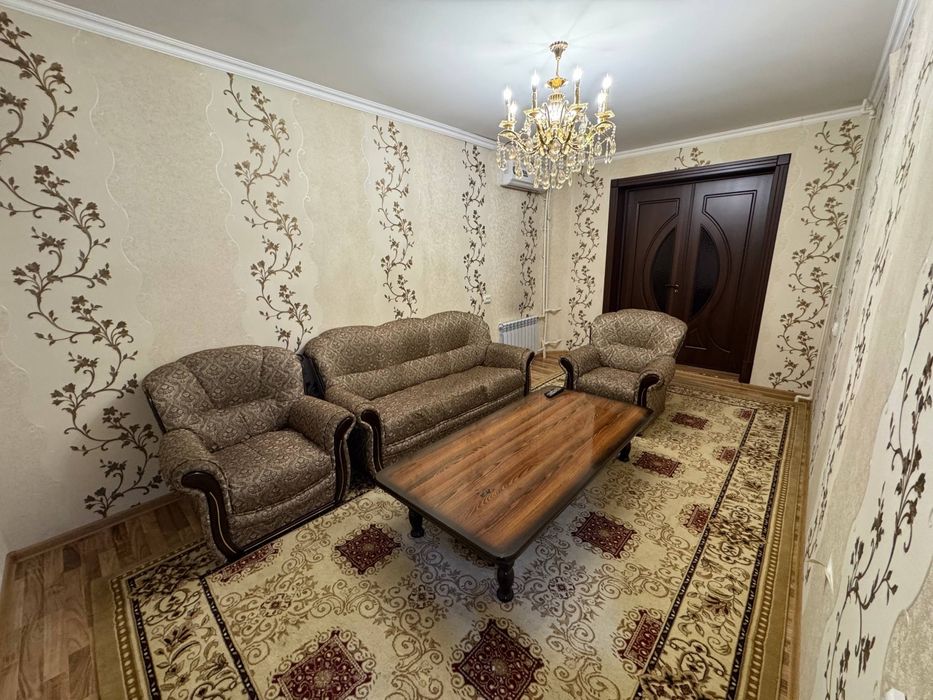 3 хонали  1-этажда жойлашган квартира ижарага берилади