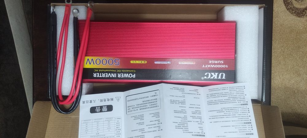 Инвертор с дисплей  1000w , 2000w, 4000w, 5000w