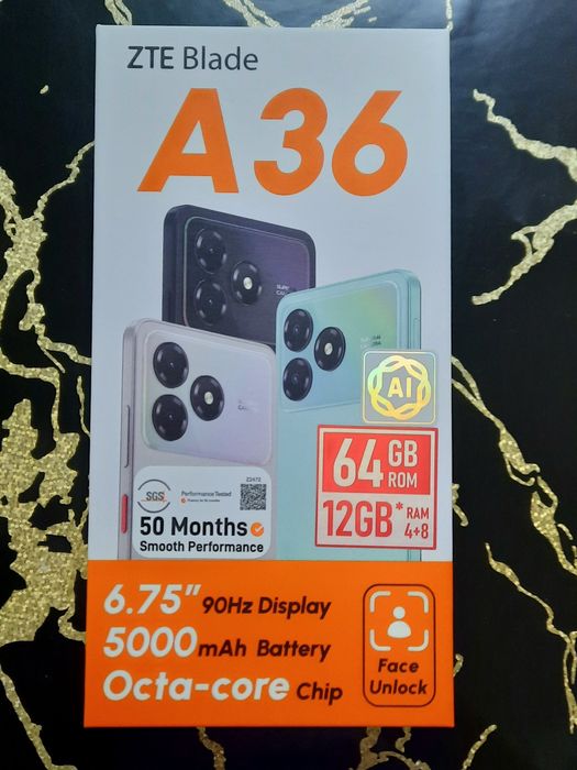 Телефон ZTE Blade A36