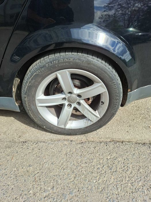 Джанти с гуми  17 5х 112 от ауди а5 7.5ж ет 28 audi a5 7.5j et 28