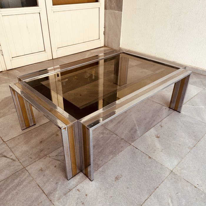 Дизайнерска холна маса – стил Romeo Rega, 70-те