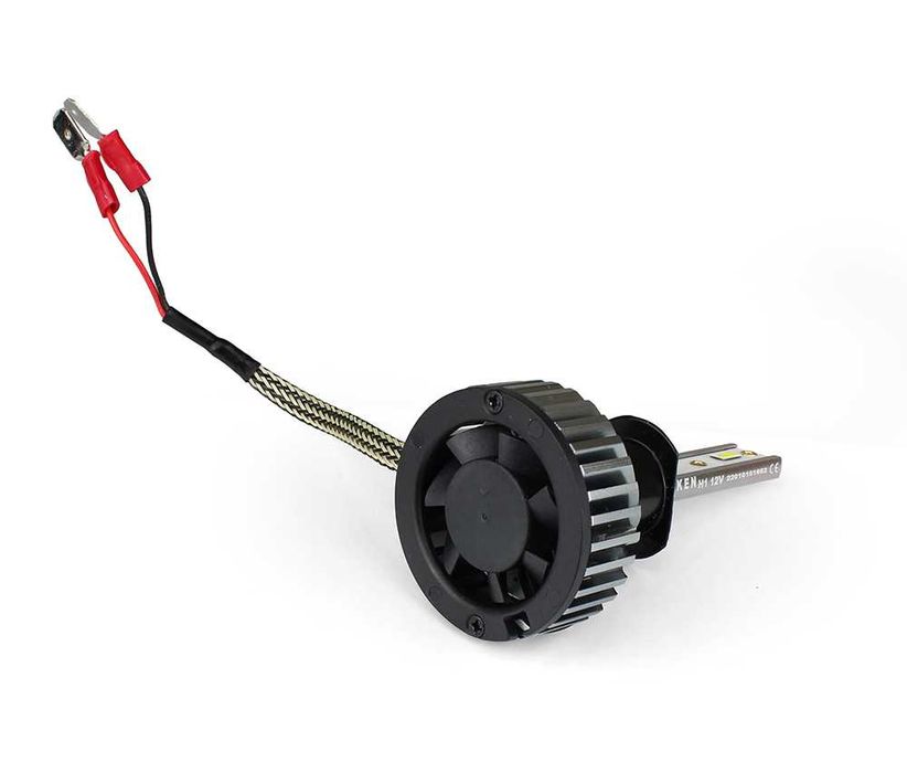 Диодни крушки H1 NIKEN PRO, 4000LM, 30W, с компактно охлаждане, LED