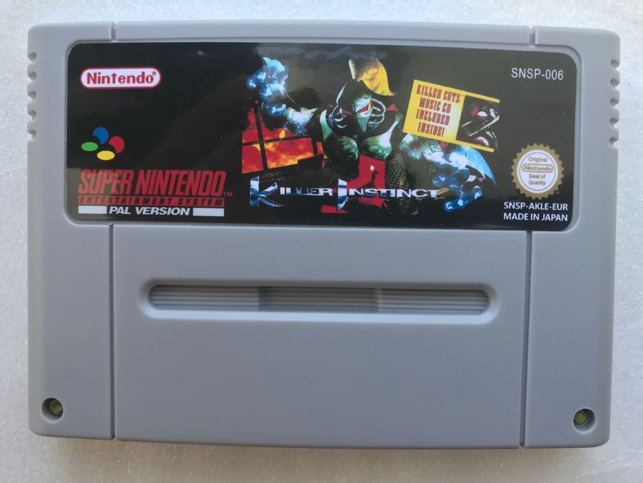 SNES Картридж Киллер Инстинкт