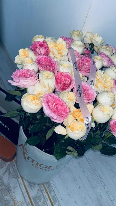 Гигант роза 51штук