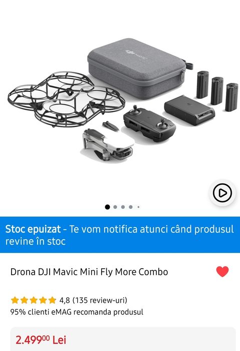 Drona Dji mavic mini fly more combo
