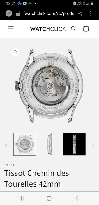 Vand ceas tissot original automatic