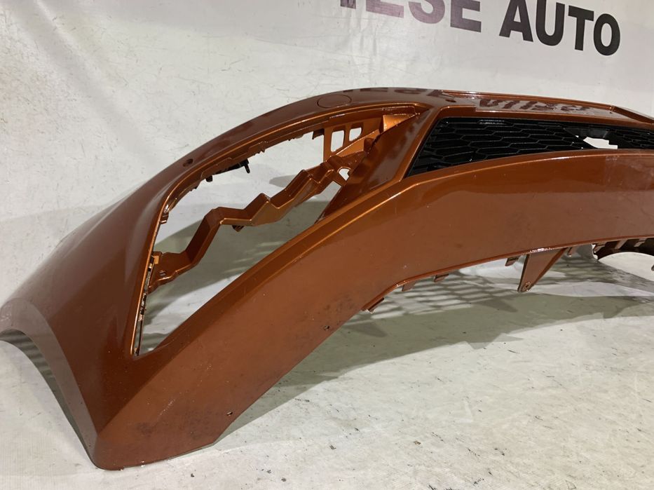 Bara fata Seat Leon 3, facelift, 2016, 2017, 2018, 2019, cod origine OE 5F0807221AB, cu gauri pentru spalatori faruri si senzori de parcare (4).