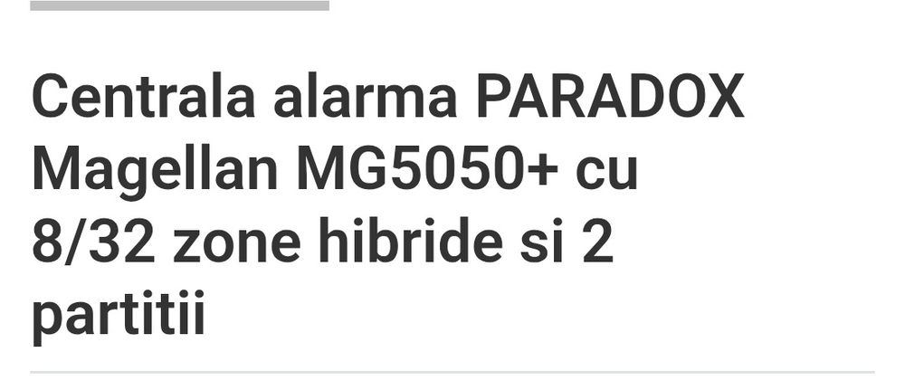 Module centrala antiefractie