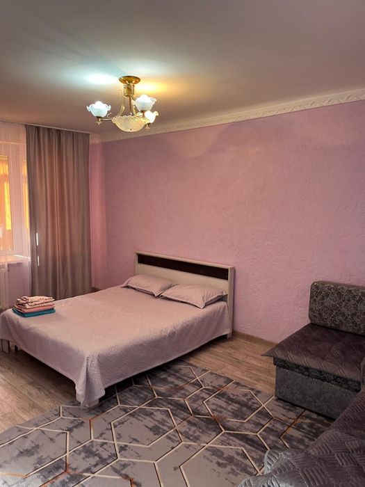 Сдаётся 1ком квартира по суточно