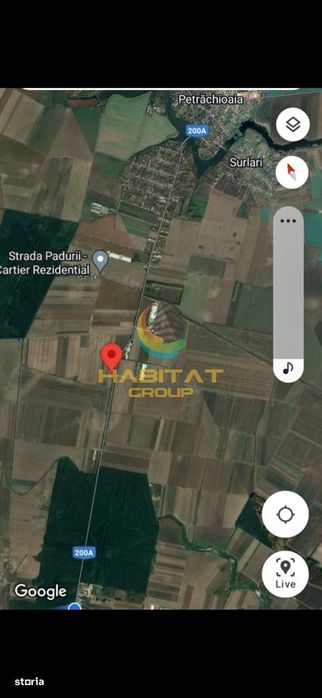 Teren extravilan 13500 mp Afumati