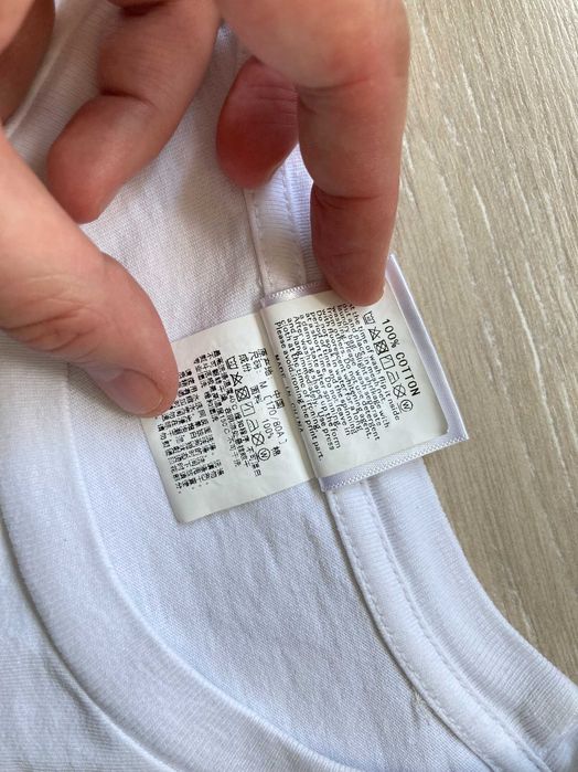 A Bathing Ape мъжка бяла тениска размер М