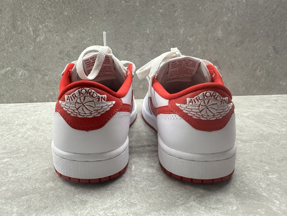 Air Jordan 1 Low OG 'White/Red' noi