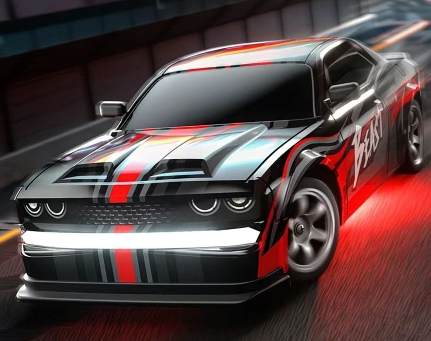 Дрифт машинка на пульте управления, радиоуправляемая RC машинка