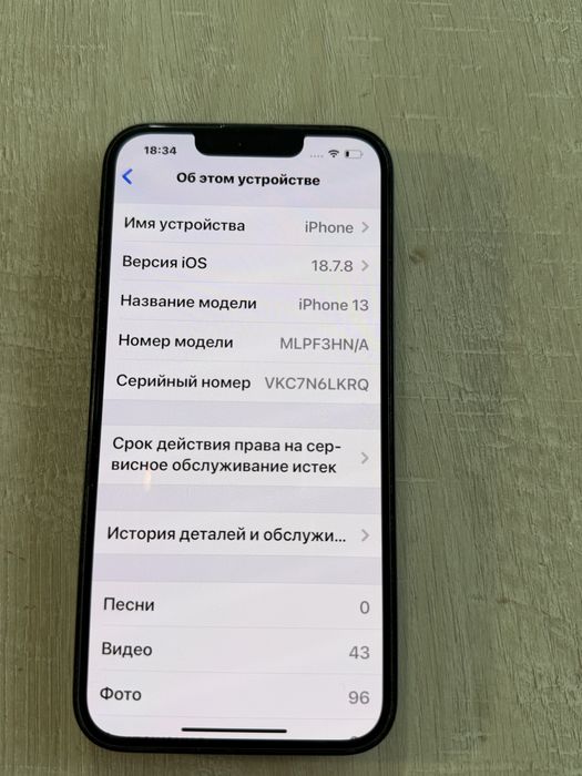 Iphone 13 128gb темно синий